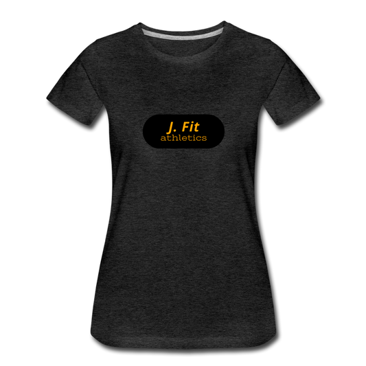 J Fit Women’s Premium Organic T-Shirt - charcoal grey