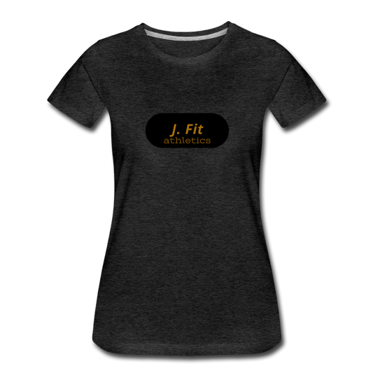 J.Fit Women’s Premium Organic T-Shirt - charcoal grey